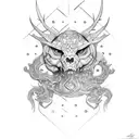 lauwerkrans tattoo design idea