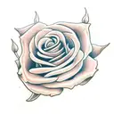 grateful dead roses tattoo design idea
