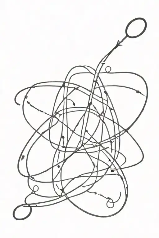 boredom symbol tattoo design idea
