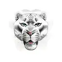 Panther tattoo design idea