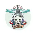 fundo do mar tattoo design idea