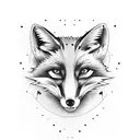 Fawkes fox  tattoo design idea