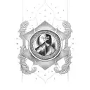 Hogwarts tattoo design idea