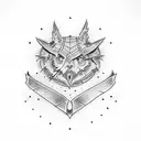 Hogwarts tattoo design idea