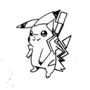 PIKACHU tattoo design idea