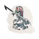 Sword zoro tattoo design idea