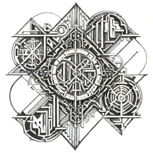 143 roman numerals tattoo design idea