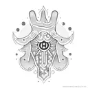 Hamsa Symbol tattoo design idea