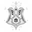 Hamsa Symbol tattoo design idea