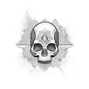 cuban machete tattoo design idea