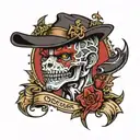 Make a tattoo from the game nickname OSCAR, playing with its meaning with an award, since OSCAR is an award. And connect with mine tattoo design idea