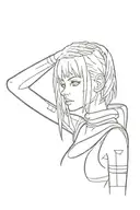 The Fifth Element, Leeloo tattoo design idea