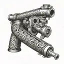 Klein pipe bender tattoo design idea