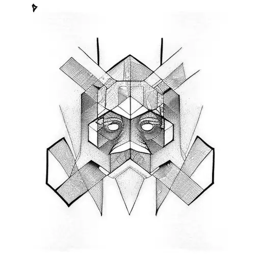 bauhaus tattoo design idea