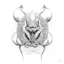 Far East Russia tattoo design idea