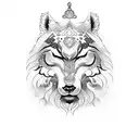 Russian Far East Forest Animals tattoo design idea