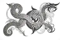 Kaizen symbol tattoo design idea