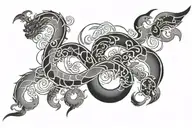 Kaizen symbol tattoo design idea