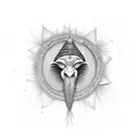 thoth tattoo design idea