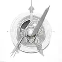 thoth tattoo design idea