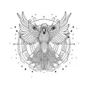 ibis tattoo design idea