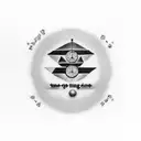 A tattoo symbolizing the lyrics 'no one told you when to run, you missed the starting gun' from the song 'Time' by Pink Floyd tattoo design idea