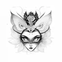 mariposa sexy tattoo design idea