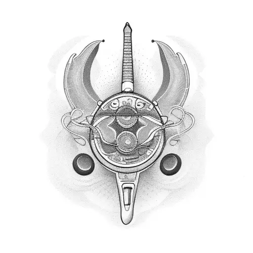 Danelectro '59 dc  tattoo design idea