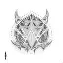 Danelectro '59 dc  tattoo design idea