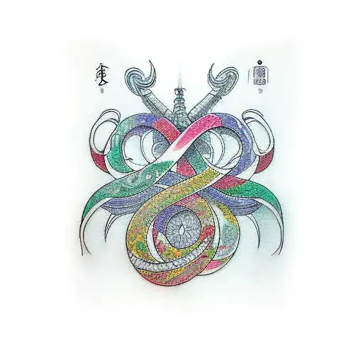 Infinity Symbol tattoo design idea