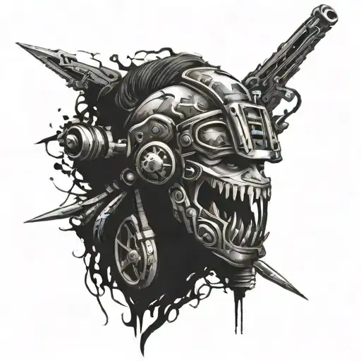 Mad Max tattoo design idea