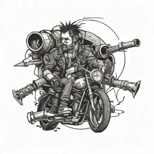 Mad Max tattoo design idea