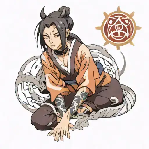 Tomoe from Naruto tattoo design idea