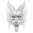 anubis balance osiris dark tattoo design idea