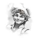 Peter Pan tattoo design idea