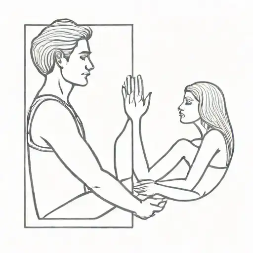 couple matching tattoos  tattoo design idea