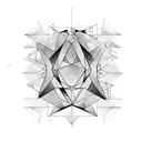 Broken Mirror  tattoo design idea