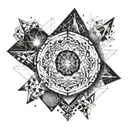 Man Controller of the universe  tattoo design idea