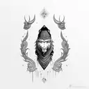 Turkic tattoo design idea