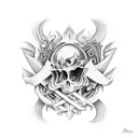 cauldron  tattoo design idea