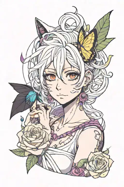 nonbinary identity tattoo design idea