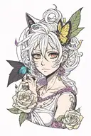 nonbinary identity tattoo design idea