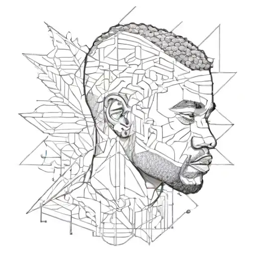 frank ocean inspired tattoo design idea