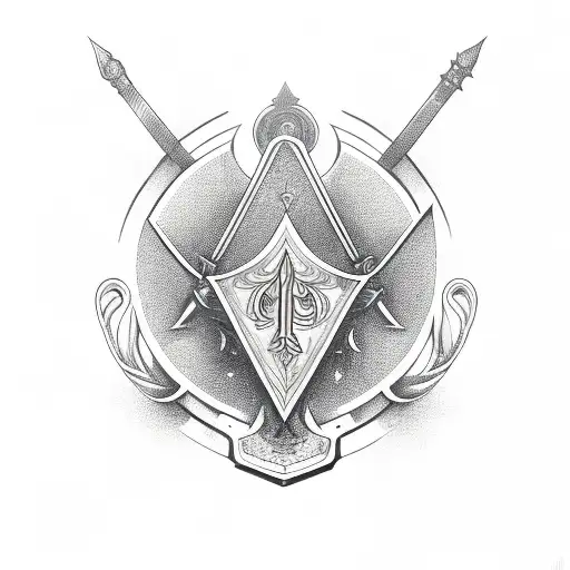 Ace of Spades tattoo design idea