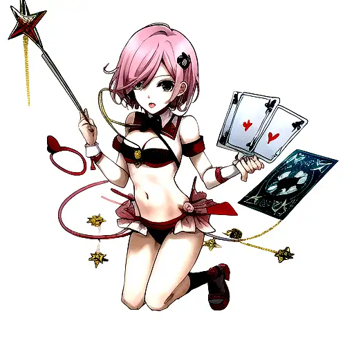 card suites moral compass tattoo design idea