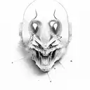 insanity tattoo design idea