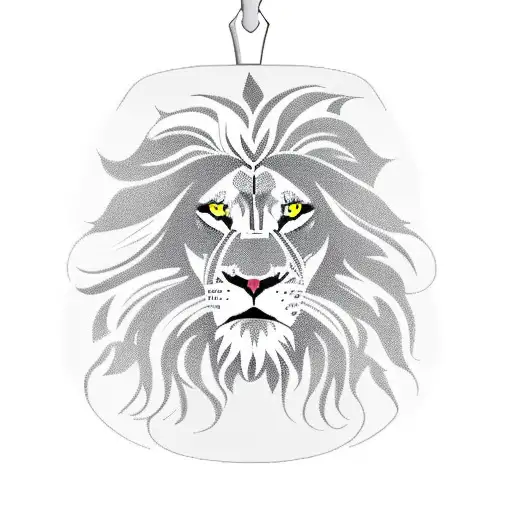 A fierce lion wearing a soccer jersey and holding a spatula, representing the client's passion for both cooking and soccer. tattoo design idea