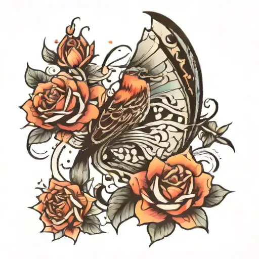 Timeless tattoo design idea