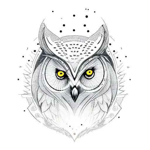 Owl and Wolf Tattoo by Chris Jakubowski by santocuervotattoo on DeviantArt