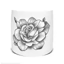 Flowers bracelet  tattoo design idea